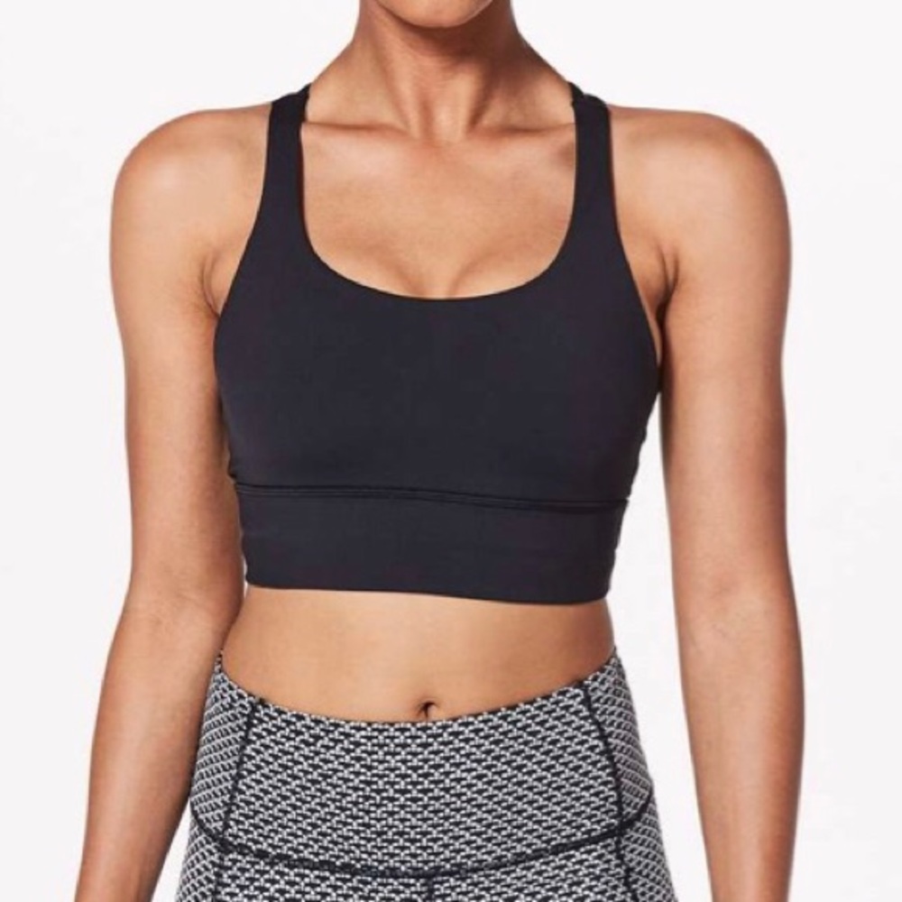 LULULEMON Energy Bra Long Line Black